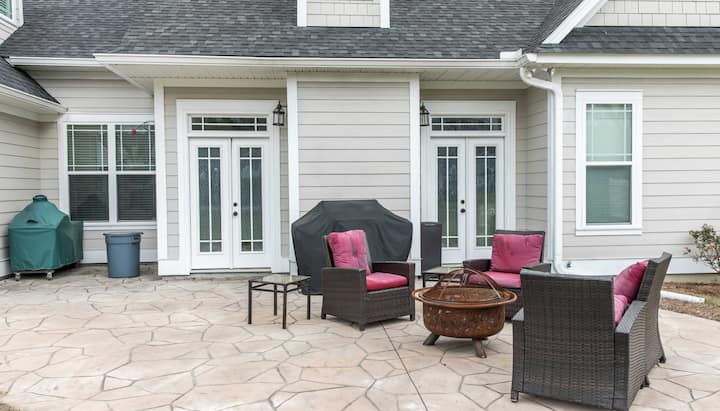 Create a Beautiful Stamped Concrete Patio in Holland